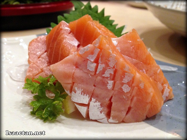 Raw Salmon for the salmon lovers