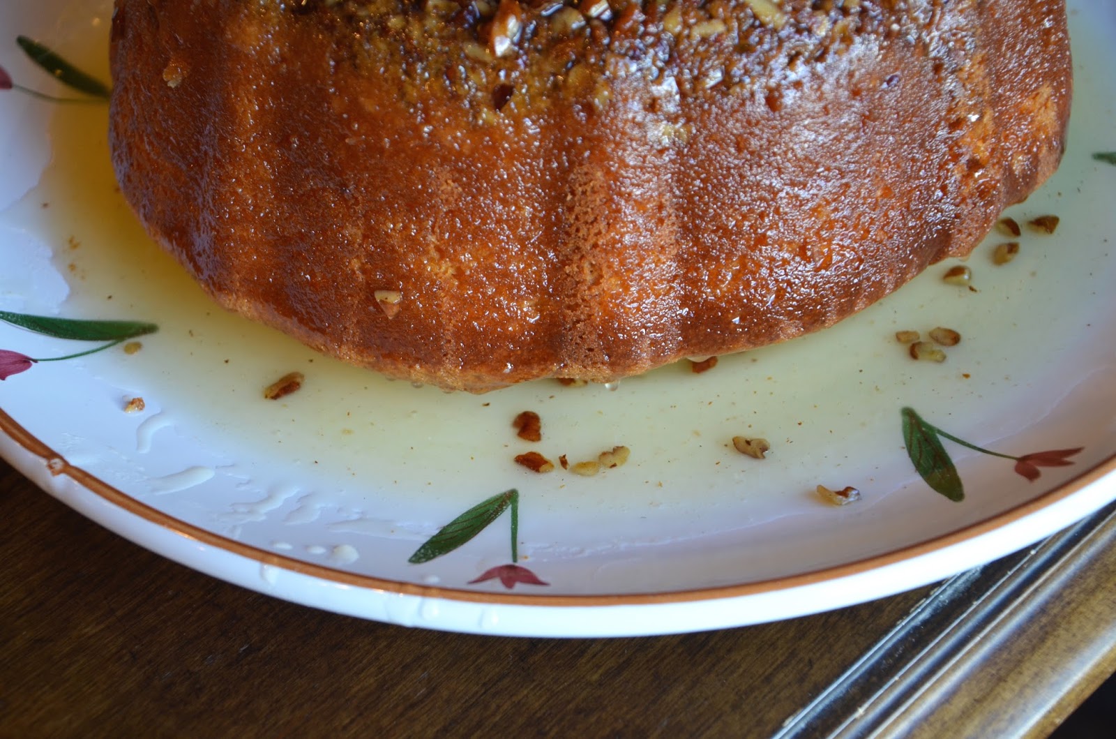 Nobody Puts Mama In A Corner! Drunken Rum Cake