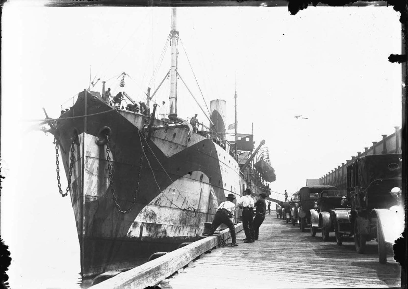 dazzle camouflage world war photographs