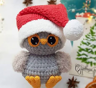 PATRON GRATIS BUHO AMIGURUMI 47704 🦉