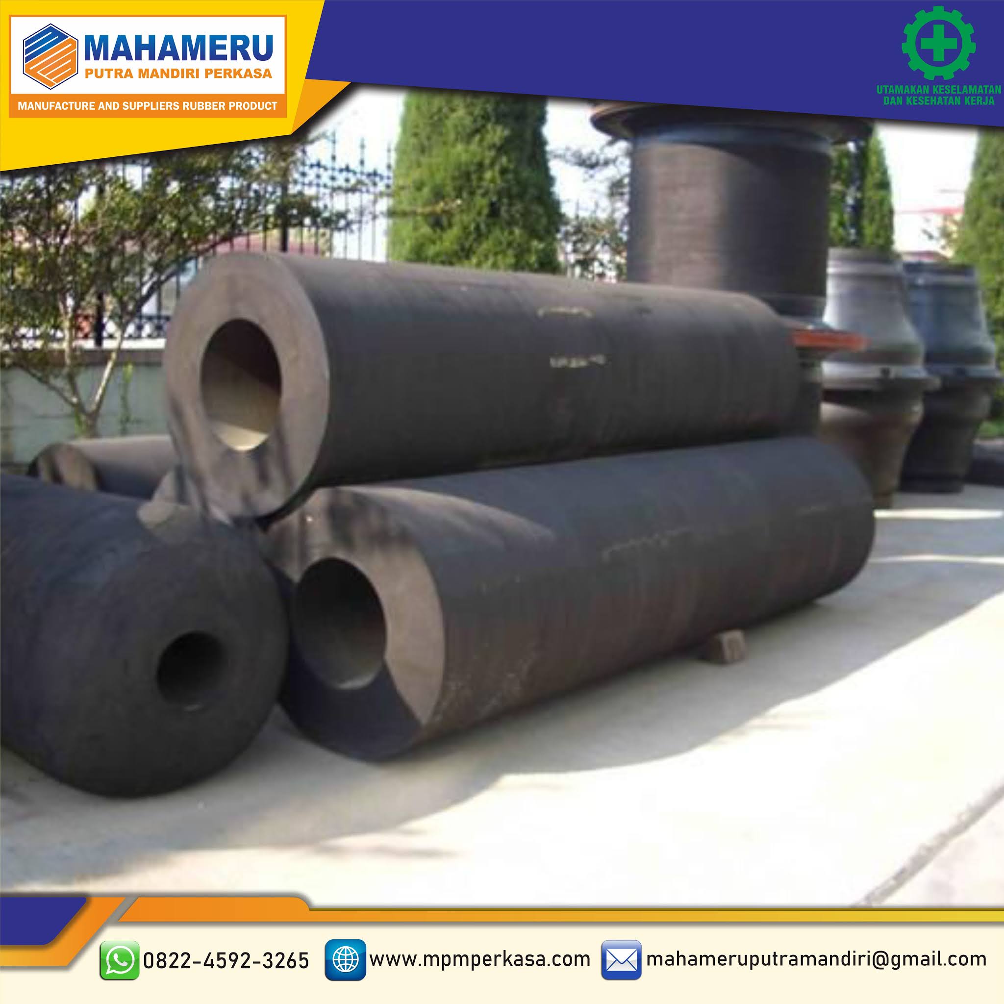 Jual Rubber Fender Cylinder 1000