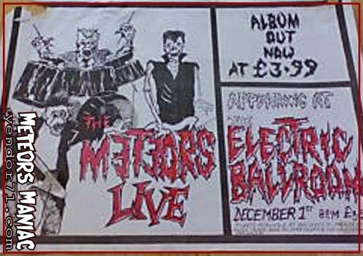 The Meteors - Live - 1983
