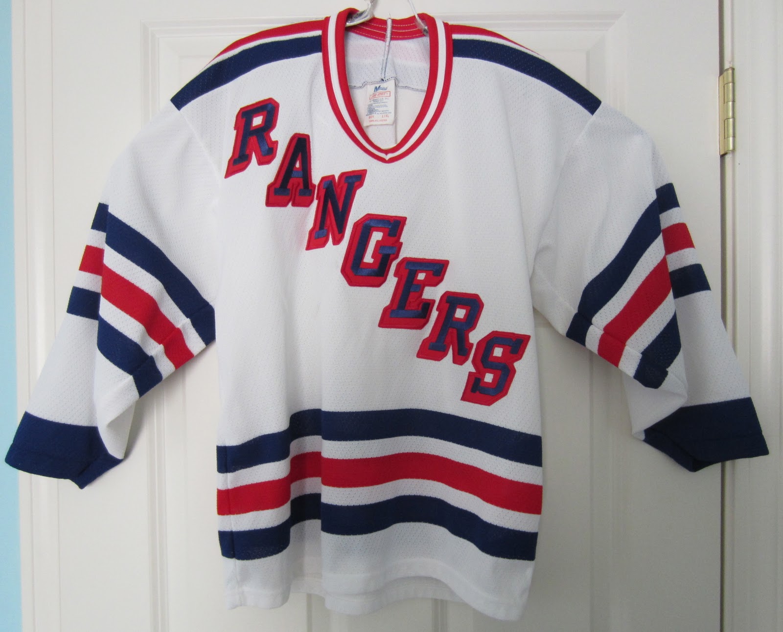 Vintage Sports Apparel: Vintage New York Rangers Maska Jersey - SOLD OUT