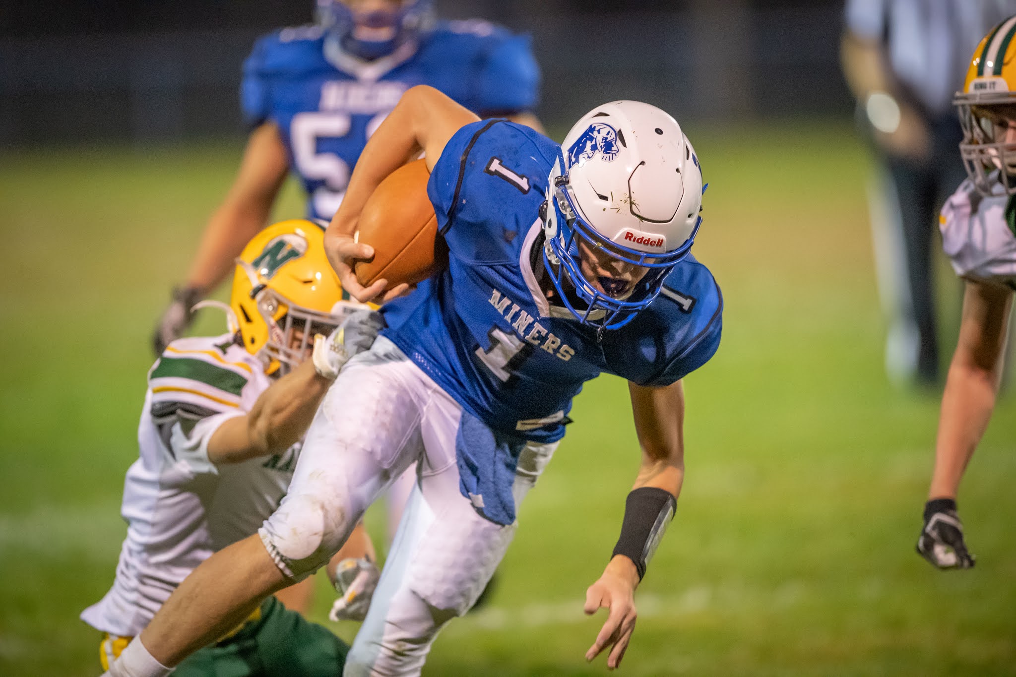 HIGH SCHOOL FOOTBALL Nativity BVM Wins the "Brawl in the Backyard