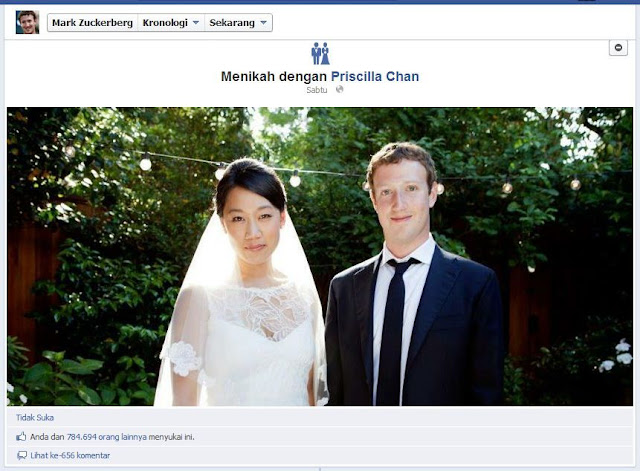 mark zuckerberg menikah [DuniaQ DUniamu]