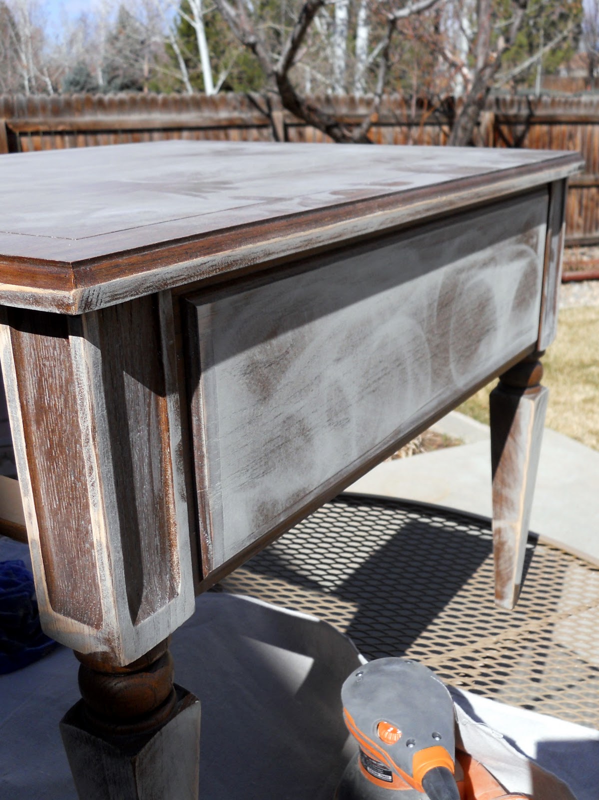 Just Another Hang Up Refinishing an End Table...