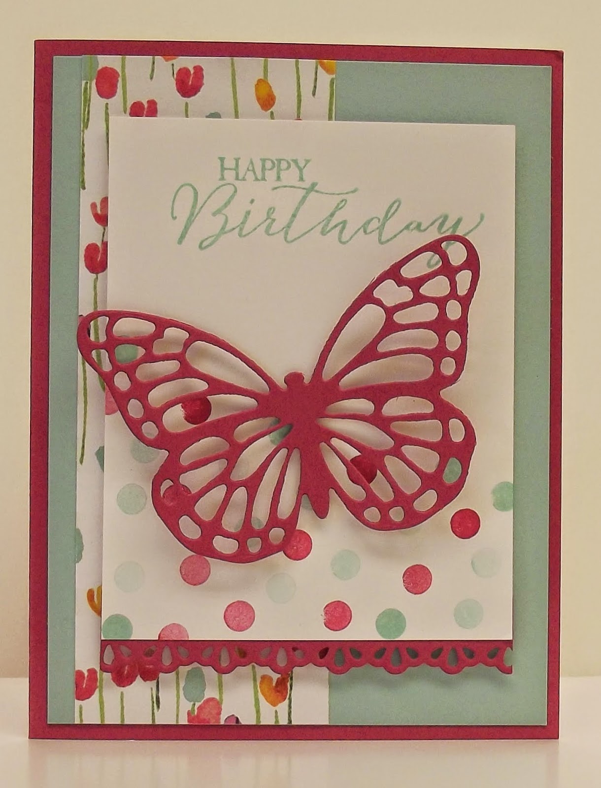 stamping sanity: Butterfly Birthday