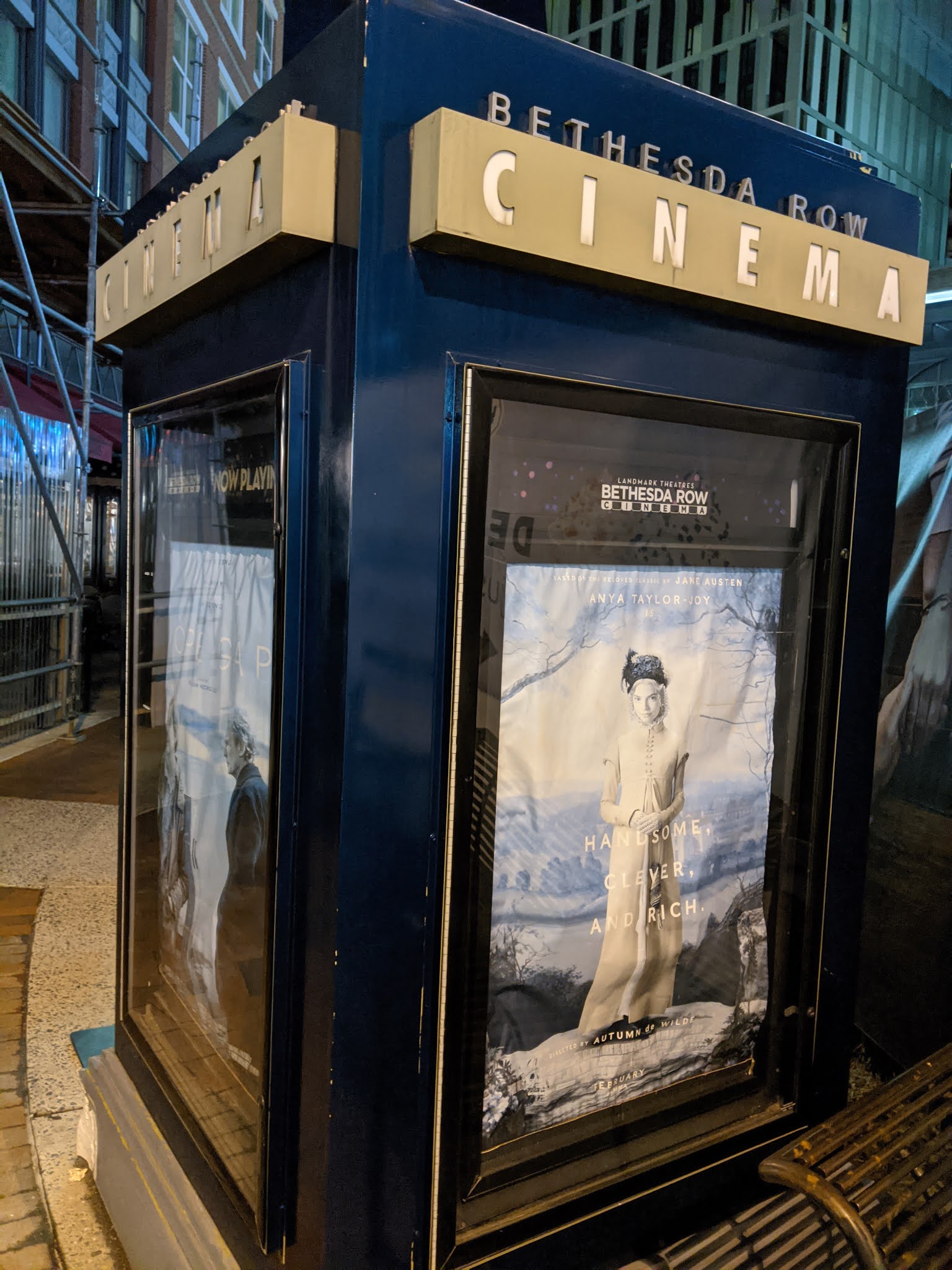 Robert Dyer Bethesda Row Landmark Bethesda Row Cinema movie posters