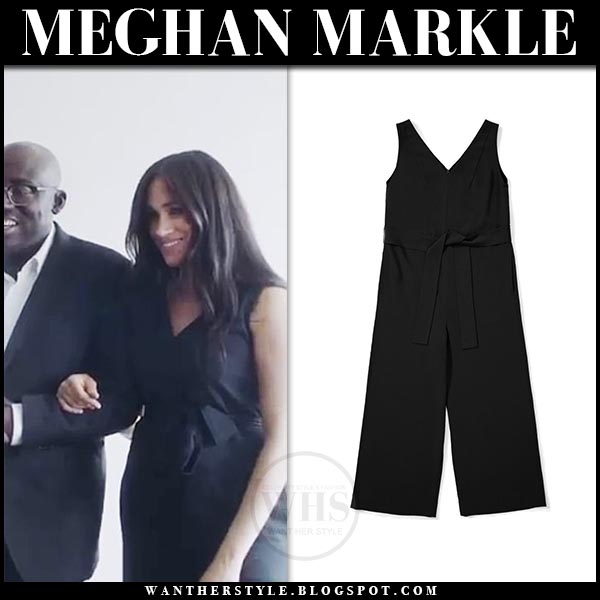 jigsaw black jumpsuit