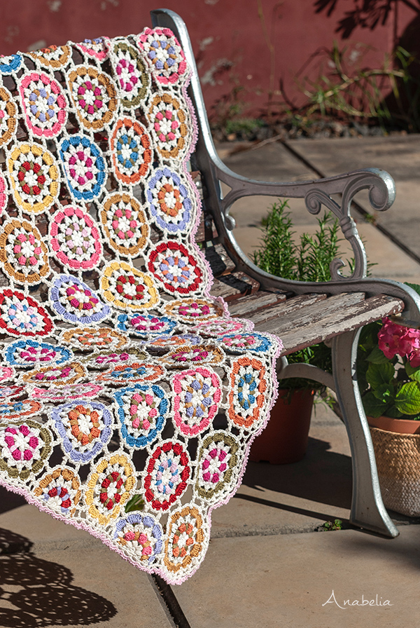 Garden Party Crochet Blanket Anabelia Craft Design Blog Bloglovin