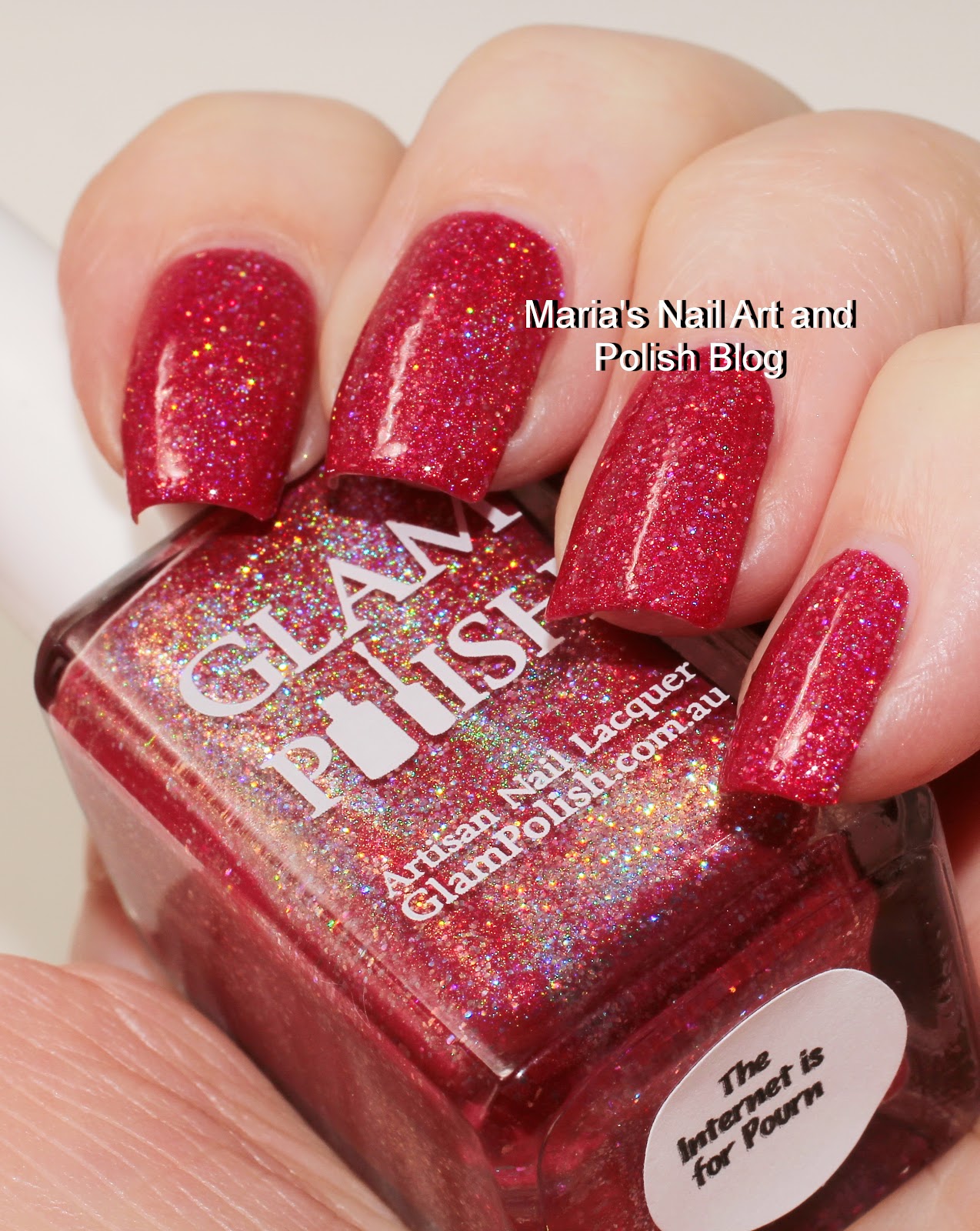 Marias Nail Art and Polish Blog: Glam Polish The Internet is for Pourn and Not Wearing Underwear