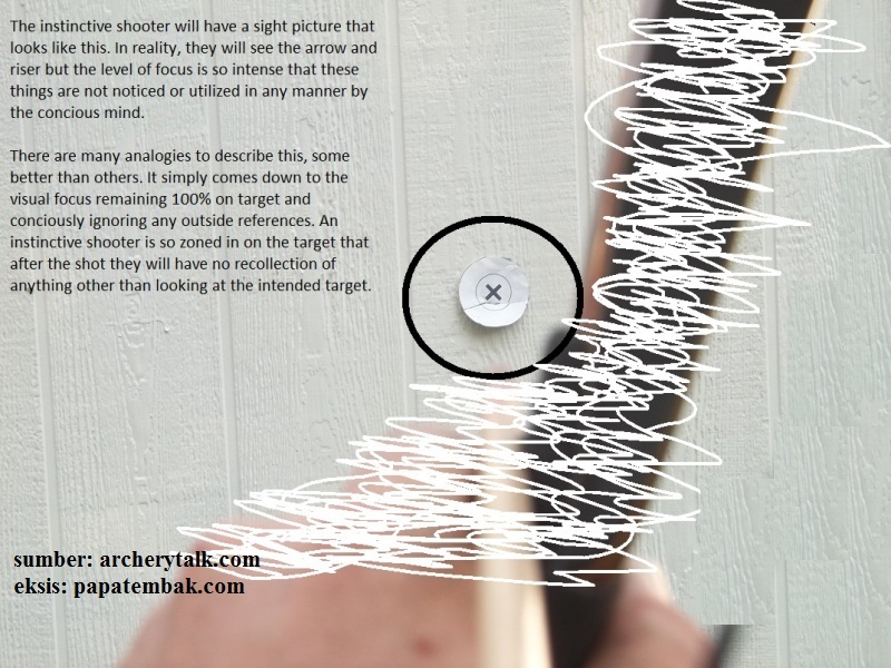 Teknik Membidik Busur Tradisional atau Barebow (Instinctive dan Gap