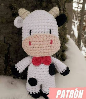 PATRON GRATIS VACA AMIGURUMI 44533