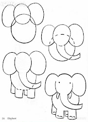 elephant draw easy drawing simple elephants sketch step animal un animals things chic cool ways