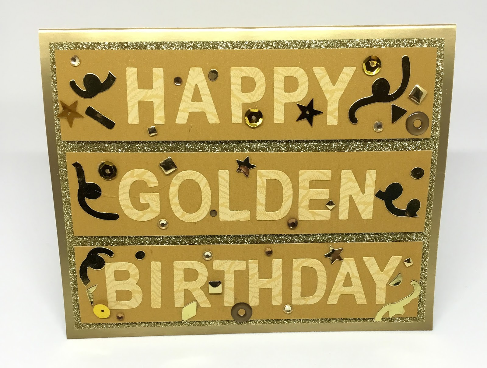 Paper Seedlings HAPPY GOLDEN BIRTHDAY