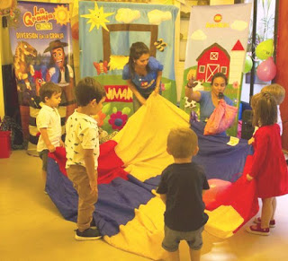 Animación infantil la granja de Zenón a domicilio.
