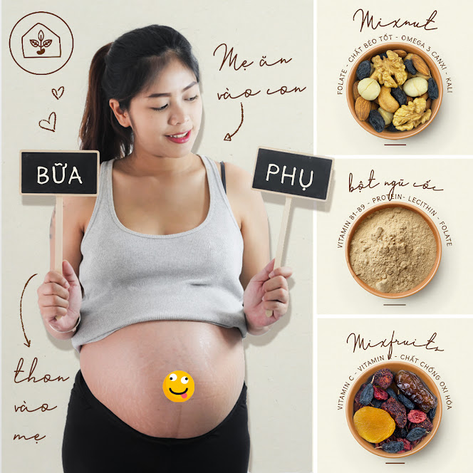 [A36] Tổng hợp kinh nghiệm xây dựng thực đơn bữa phụ cho Mẹ Bầu