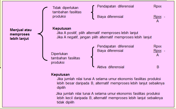 Anisa Official Informasi Akuntansi Diferensial Sell Or Process Further