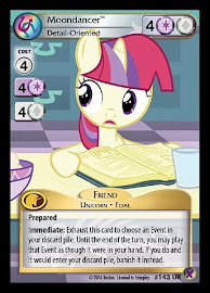 My Little Pony Moondancer, Detail-Oriented Marks in Time CCG Card