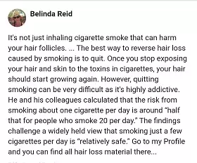 Does Smoking Cause Hair Loss?