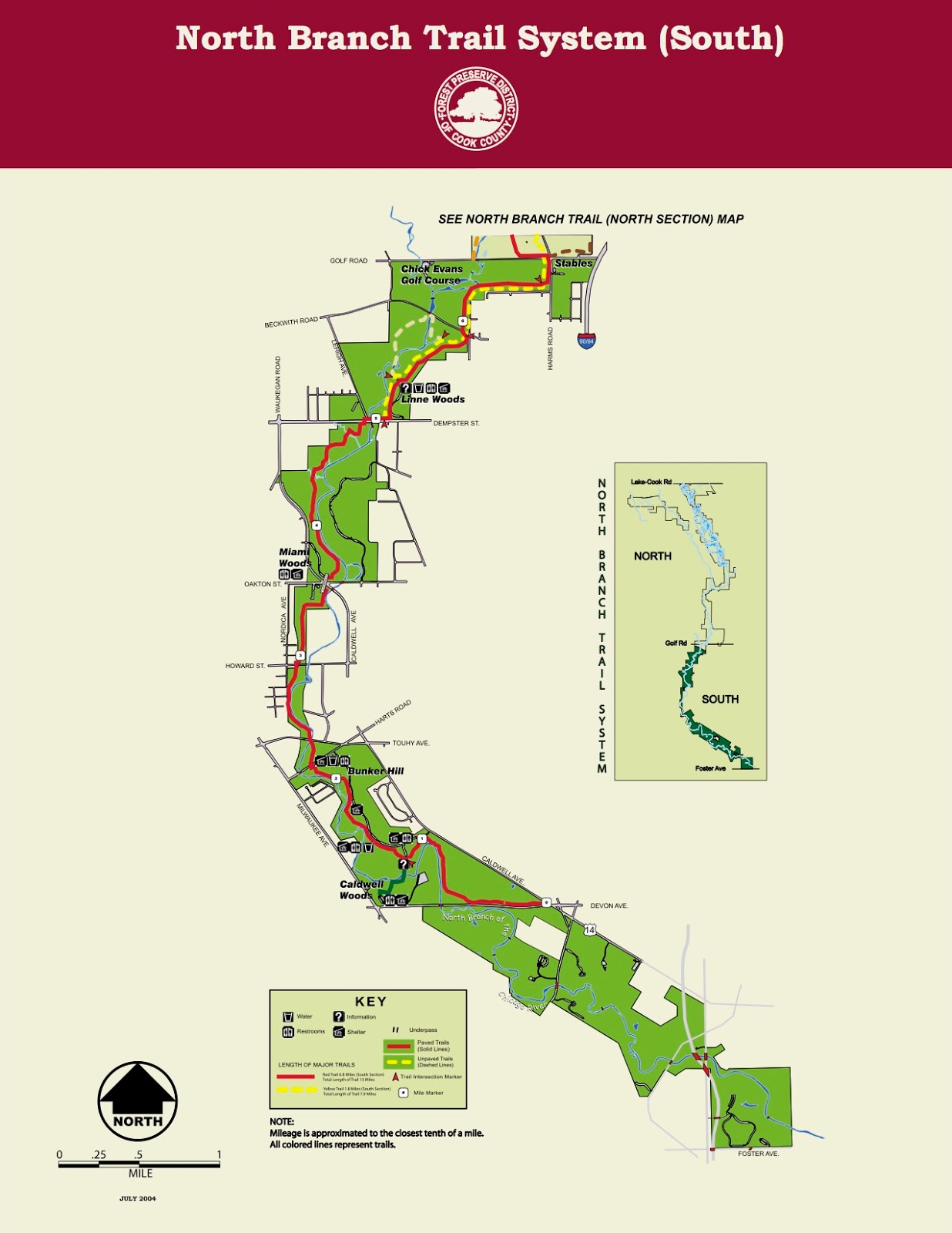 Chuck's Adventures Biking the North Branch of the Chicago River Trail