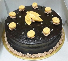 Choc.Banana Cake @ RM70 (9") RM40(7")