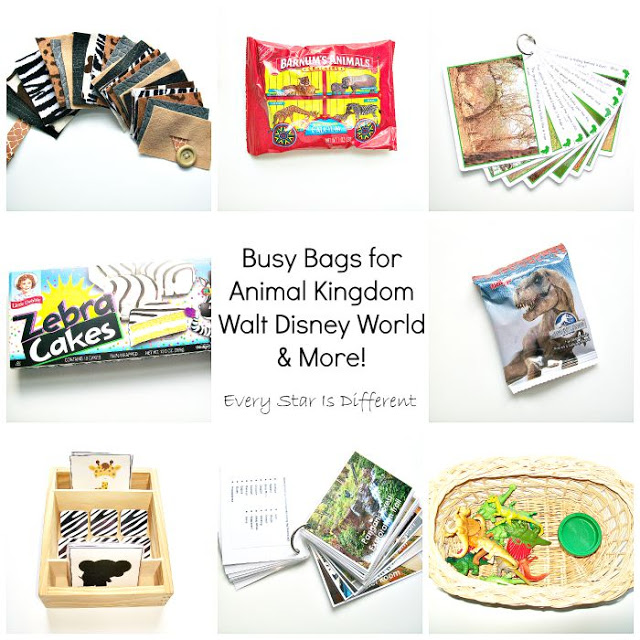 Busy Bags for Animal Kingdom, Walt Disney World