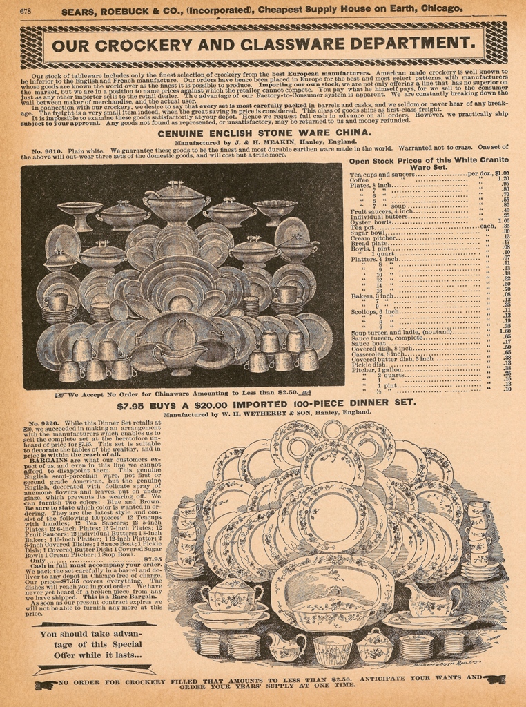 Faces and Long Ago Places Sepia Saturday 125 1897 Sears