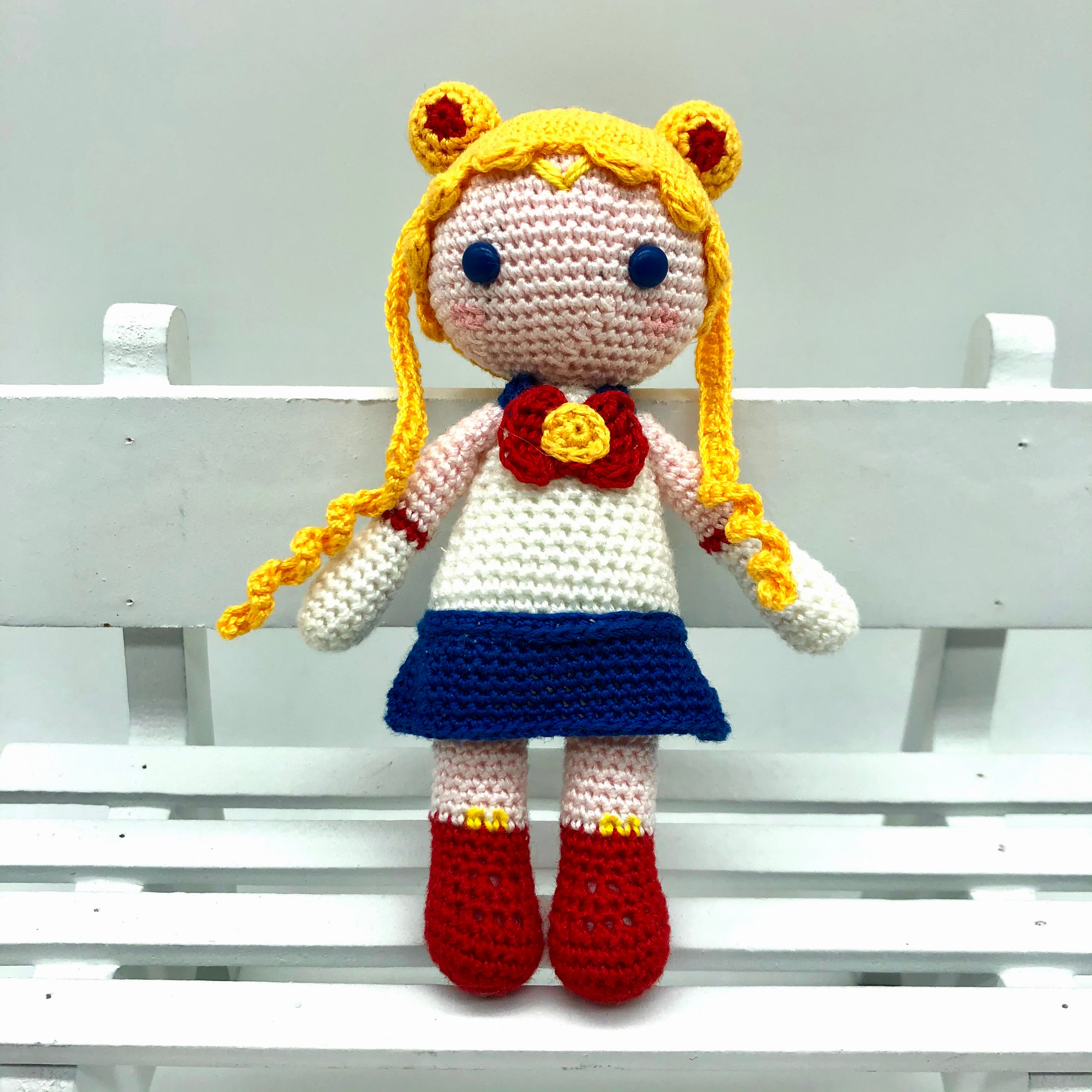 La piccola bottega della Creatività: Sailor Moon amigurumi - Tutorial  uncinetto