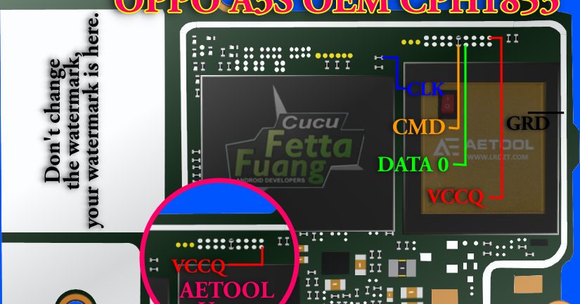 Oppo A3s Cph1853 Emmc Pinout Tembel Panci