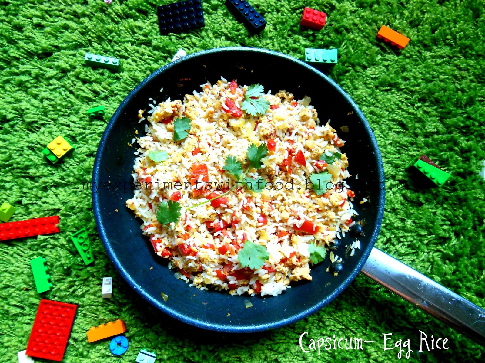 Capsicum Egg Rice