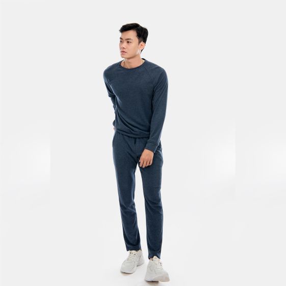 ÁO NỈ NAM LÓT BÔNG DA CÁ DÀI TAY SLIM FIT ATDS02