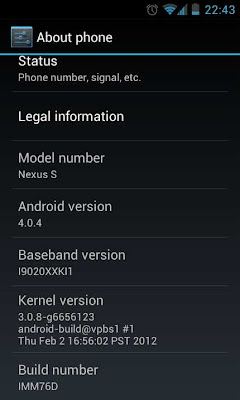 android 4.0.4 rolls out to gsm nexus s and hspa+ galaxy nexus