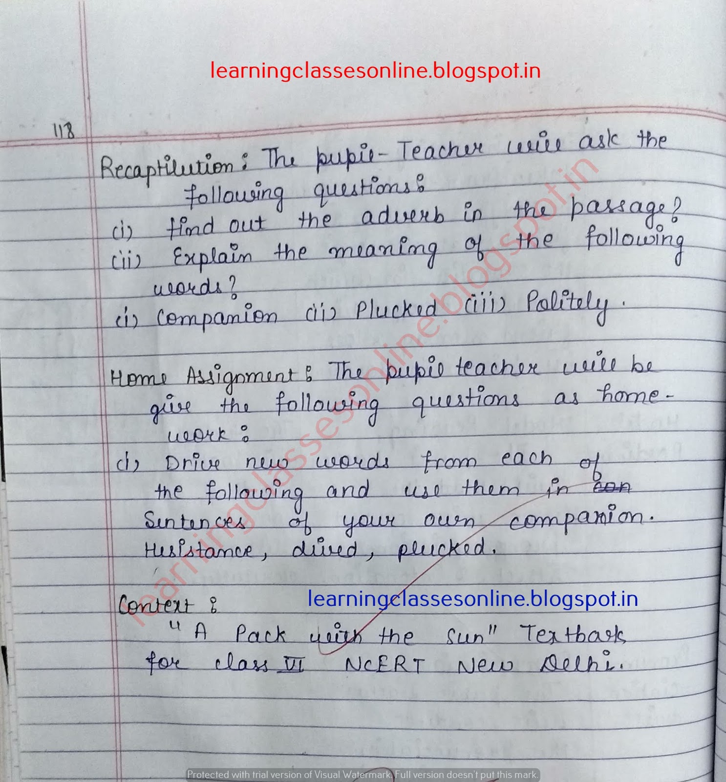 lesson plan in english 5, topics for lesson plan in english,