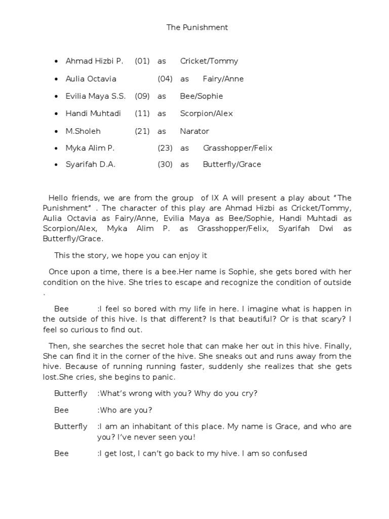 naskah drama bahasa inggris wood scribd indo