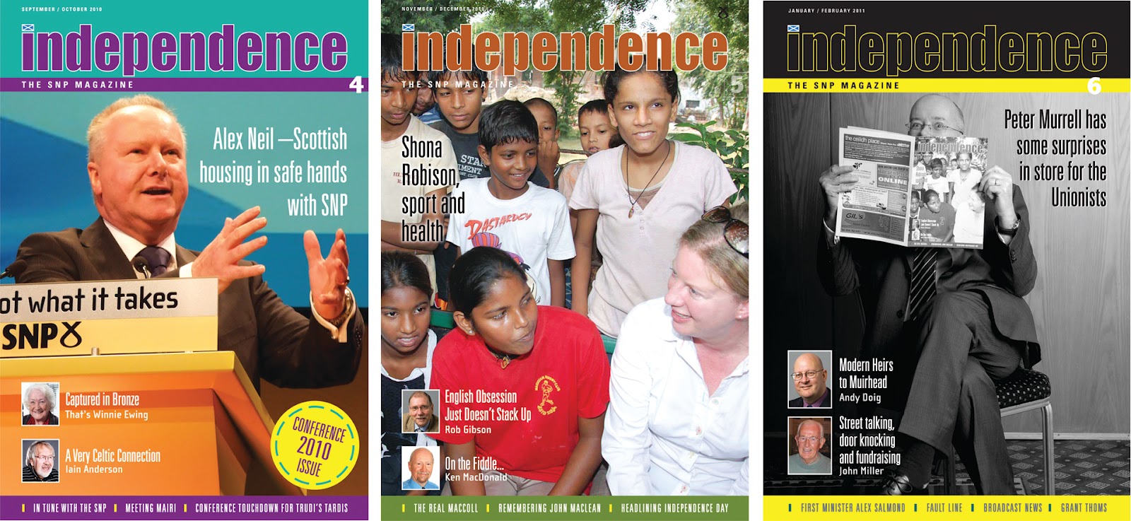 SNP Independence Magazine Issues 4 5 And 6