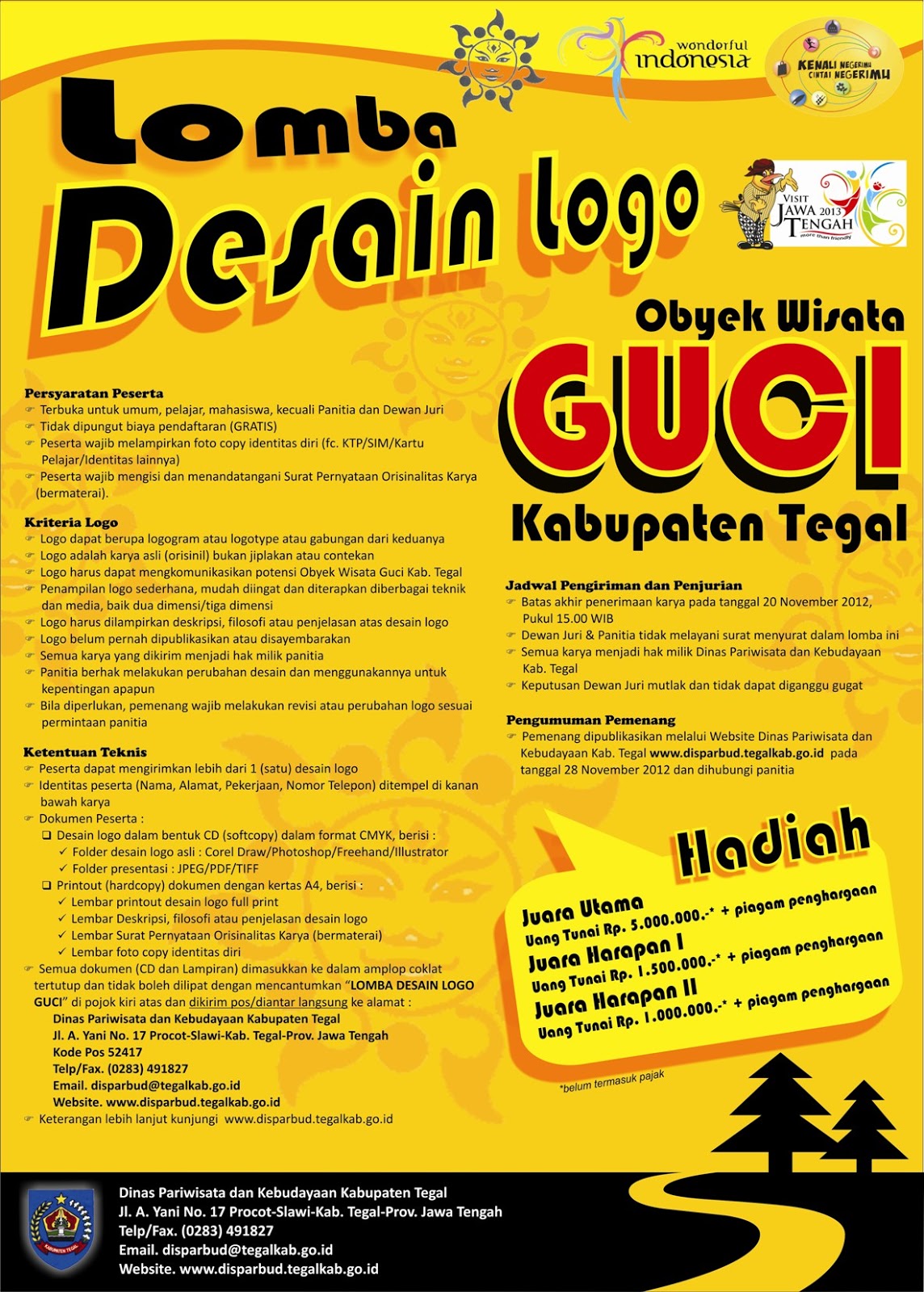 Sayembara Desain  Logo GUCI 