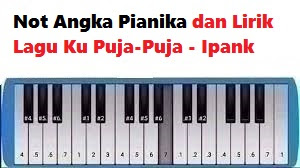 Not Angka Pianika Dan Lirik Lagu Ku Puja Puja Ipank Calonpintar Com