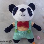 PATRON OSO PANDA AMIGURUMI 24065