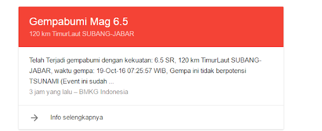 Hampir Seluruh Pulau Jawa Merasakan Getaran Gempa Bumi di Subang Hampir Seluruh Pulau Jawa Merasakan Getaran Gempa Bumi di Subang