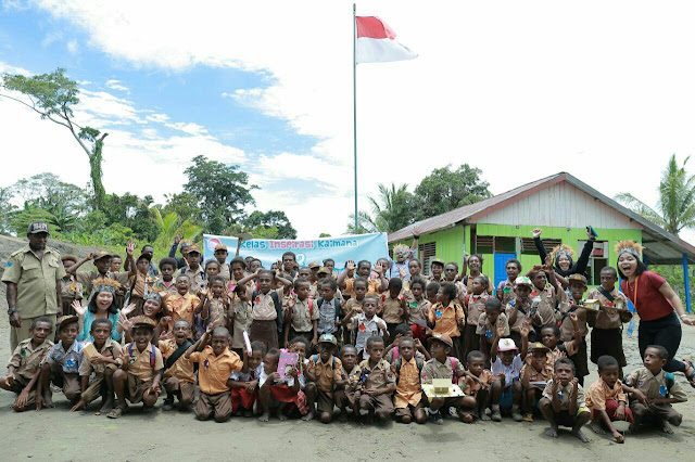 Kelas Inspirasi Kaimana 2 : Melukis Mimpi di SD YPK Wermenu Papua