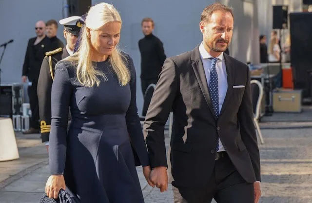 Queen Sonja, Crown Prince Haakon, Crown Princess Mette-Marit, Princess Ingrid Alexandra and Prince Sverre Magnus