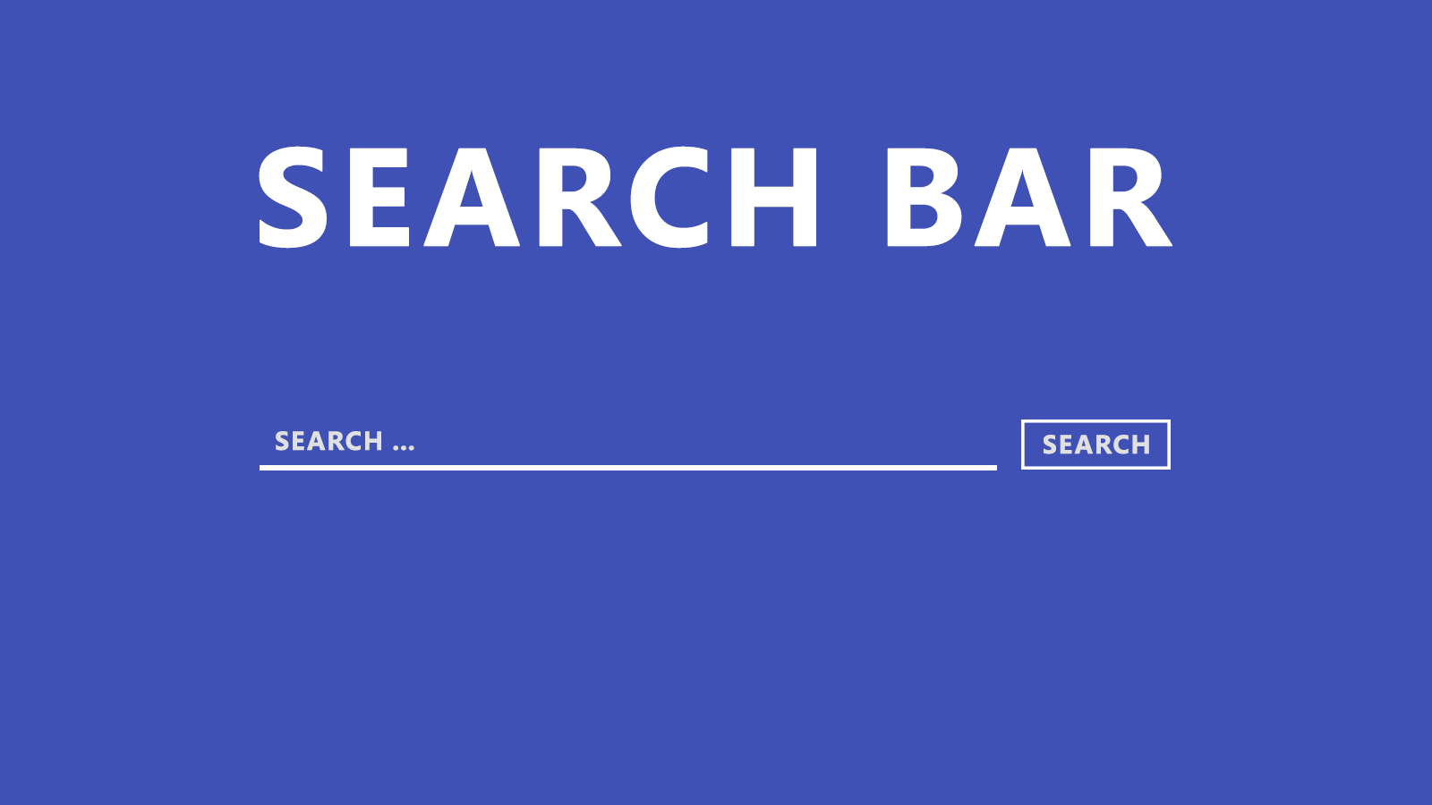 Make A Search Bar Using HTML CSS JavaScript DoctorCode