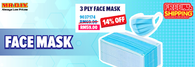 Mr DIY Promotion Face Mask