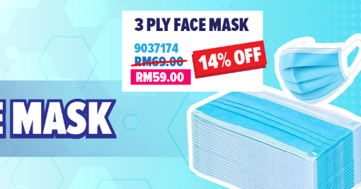 IpohTech Mr  DIY  Promotion Face Mask