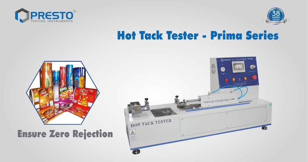 PRESTOPackaging Testing Instruments