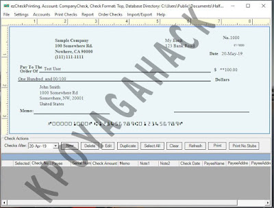 License key for ez check printing License key for ez check printing