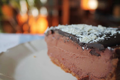 Cheesecake chocolate_Receta cheesecake chocolate_Receta ganache chocolate