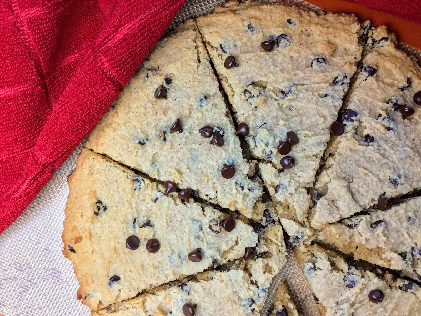 Food Fitness by Paige Sour Cream Chocolate Chip Scones