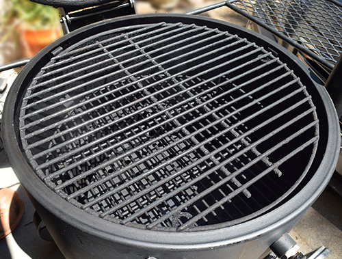How to smoke green chile brisket on an Oklahoma Joe's Bronco Drum Smoker
